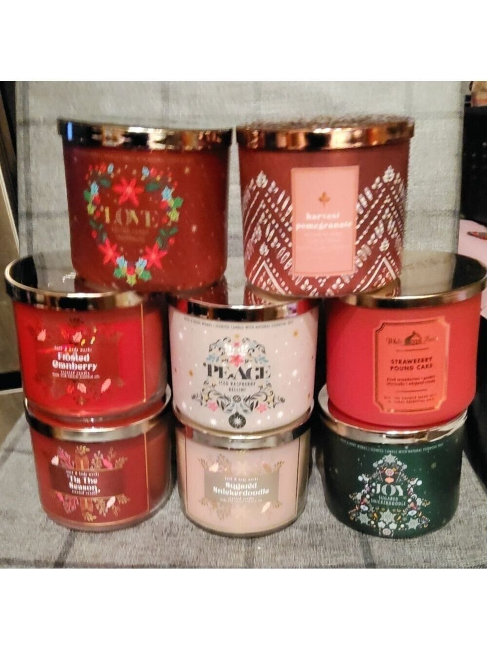 Bath & Body Works 3 Wick Candle CHOOSE 1 CANDLE All Are New
